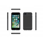 Wholesale iPhone 7 Plus Deluxe Armor Hybrid Case (Black)